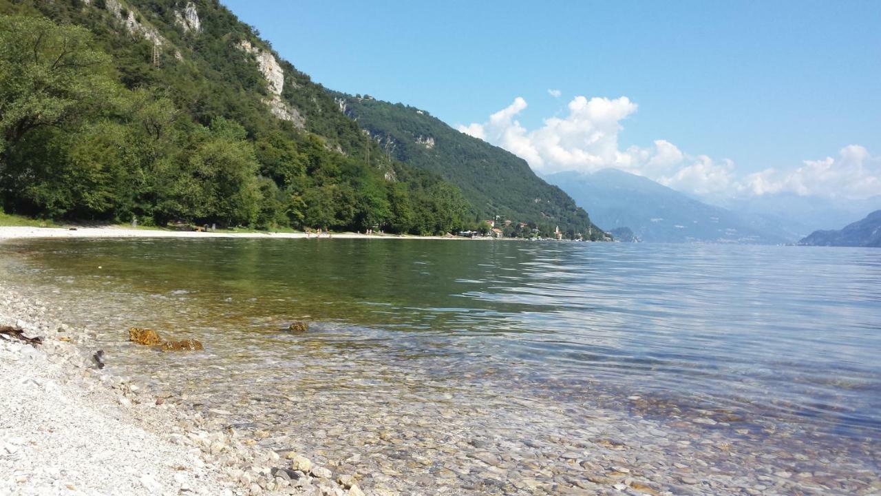 Apartment A Lago Private Beach And Parking Oliveto Lario Exterior foto